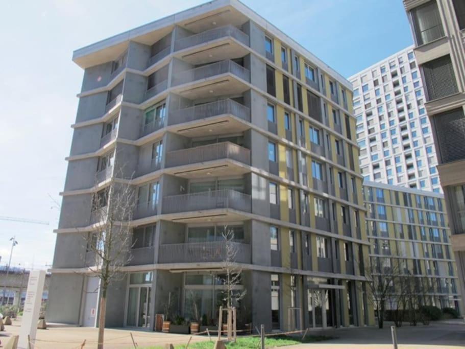Wohnung Im Trendquartier Zentral - 24-7 Check-In With Keybox 취리히 외부 사진