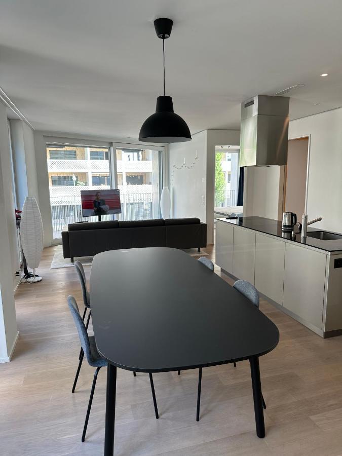 Wohnung Im Trendquartier Zentral - 24-7 Check-In With Keybox 취리히 외부 사진